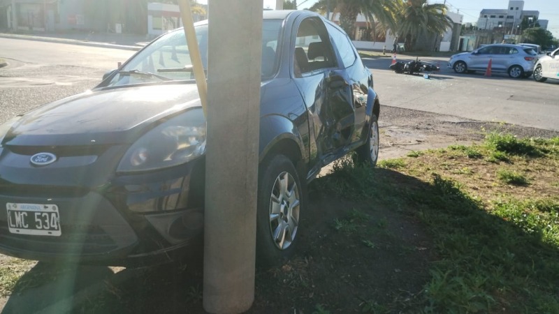 El mi�rcoles comenz� con dos violentos choques